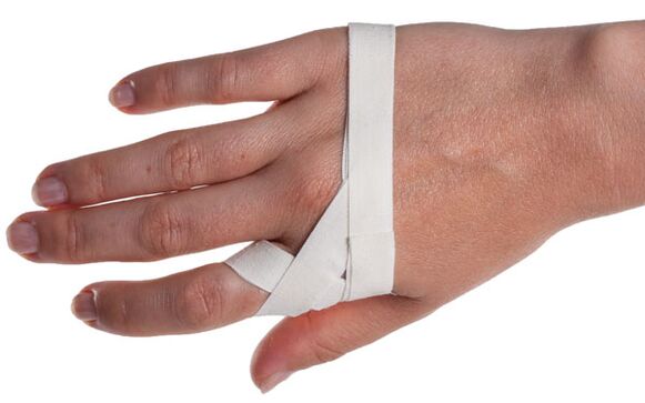 Fissazione di un dito per osteomielite post-traumatica